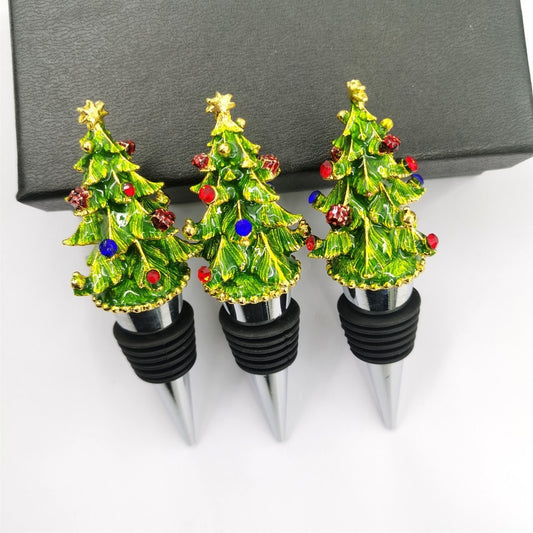 Christmas Tree Wine Bottle Stopper Gomaki