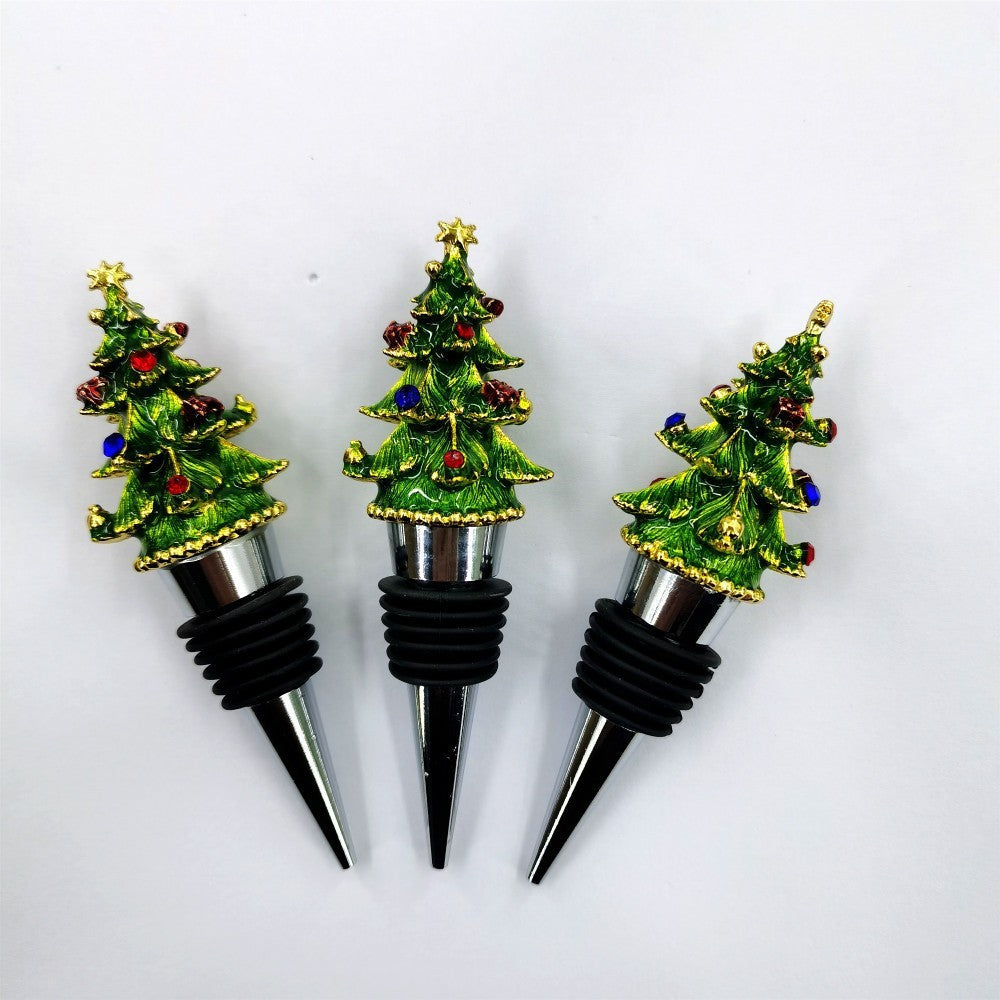 Christmas Tree Wine Bottle Stopper Gomaki