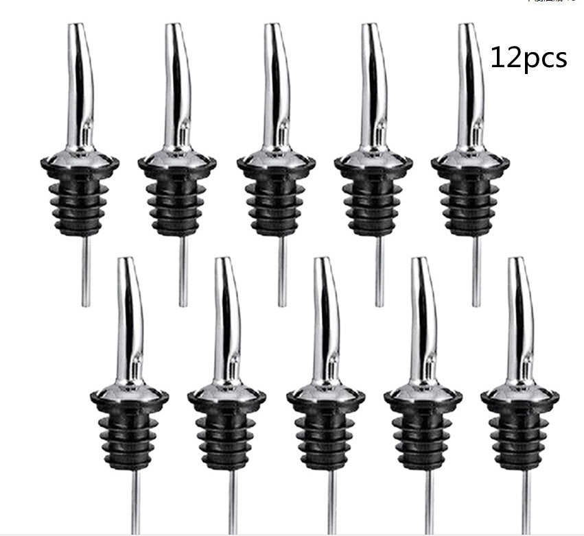 Versatore per bottiglie di vino in acciaio inossidabile con tappo in sughero Gomaki