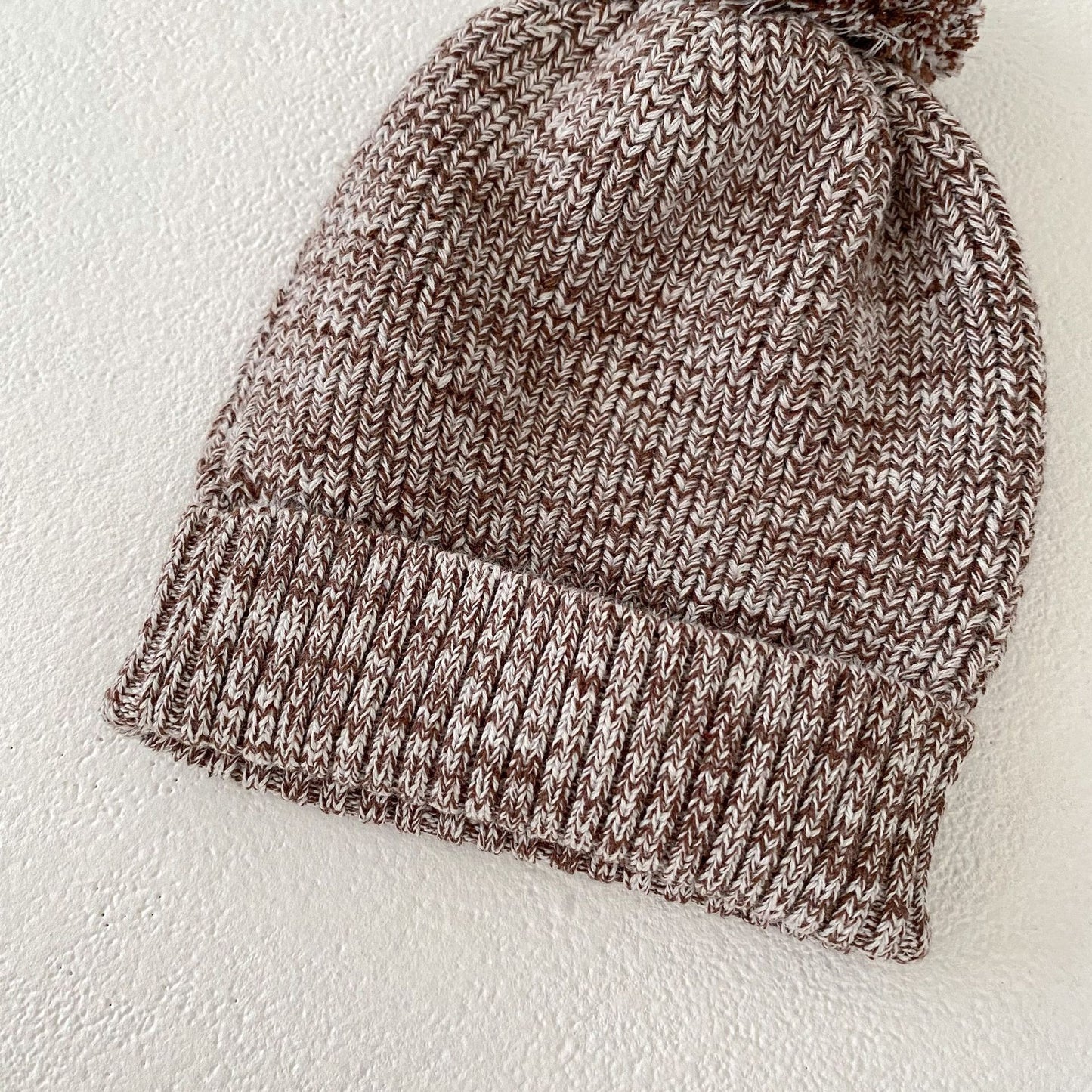 Body neonato a maniche lunghe con berretto a pompon Gomaki