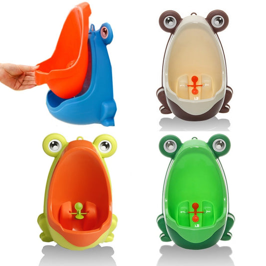 Frog Design Wall Mounted Toddler Urinal Gomaki