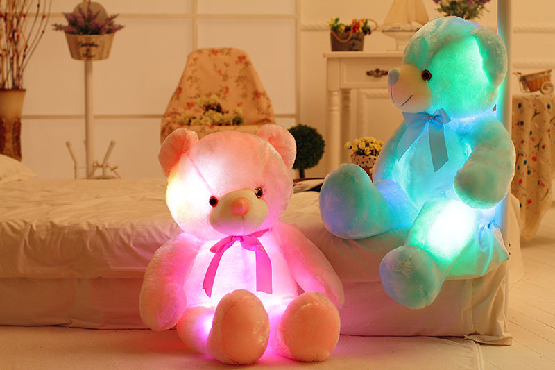 Orsacchiotto di peluche con luce LED Gomaki