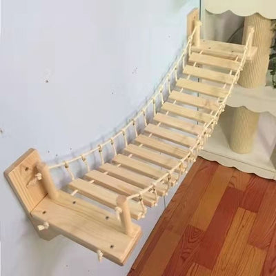 Cat Toy Crawl Supplies Suspension Bridge Gomaki