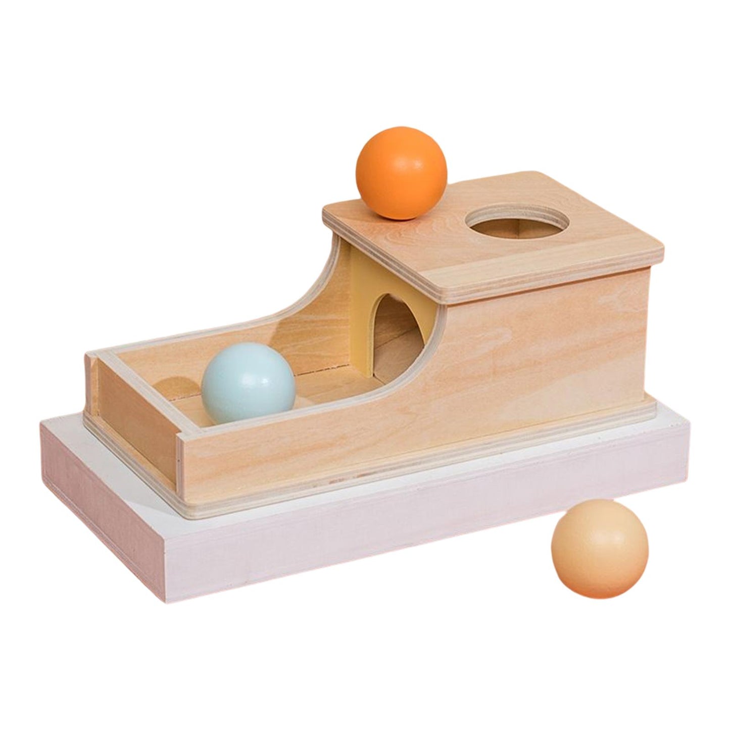 Gomaki Kids Montessori Wooden Ball Track
