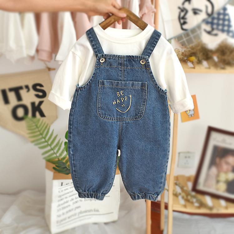 Baby Denim Overalls Be Happy Gomaki