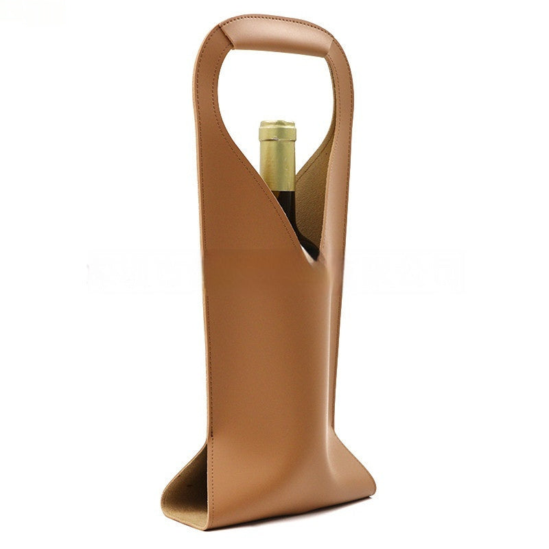 Sac cabas de luxe en cuir pour vin Gomaki