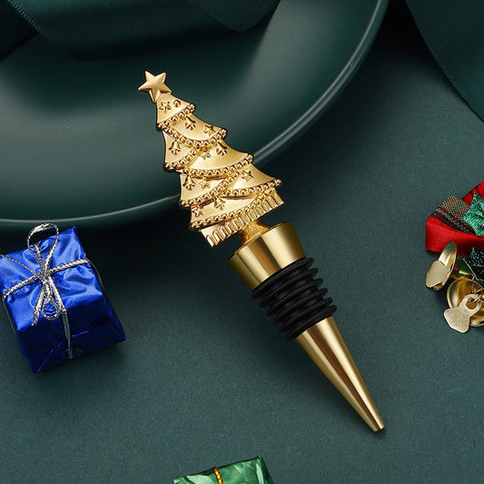 Christmas Tree Wine Bottle Stopper Gomaki