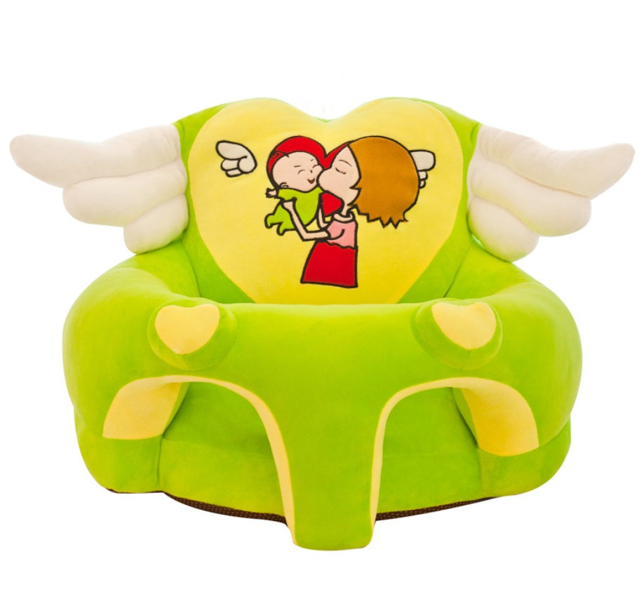 Plush Baby Sofa Seat with Support Wings Gomaki
