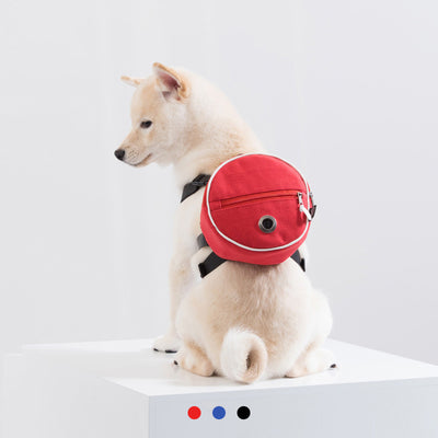 Round Pet Backpack Harness Gomaki Shop