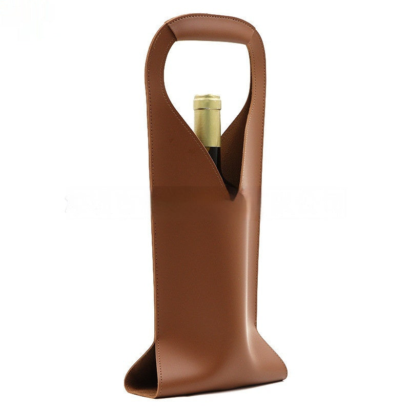 Sac cabas de luxe en cuir pour vin Gomaki