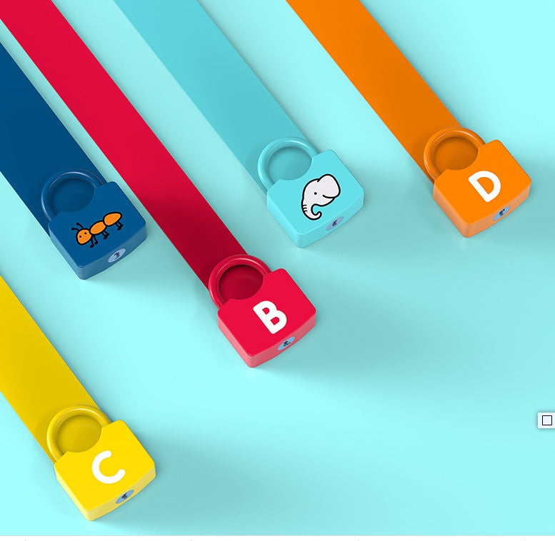 Gomaki Kids Montessori Alphabet Lock Toy