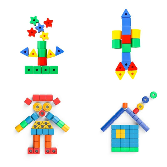 Gomaki Kids Montessori Building Blocks Set