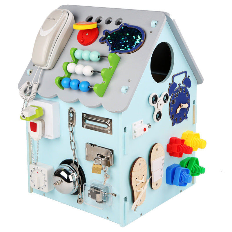 Gomaki Kids Montessori Busy House Learning Toy