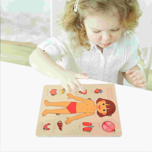 Gomaki Kids Montessori Human Body Puzzle