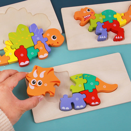 Gomaki Kids Montessori Inspired Wooden Puzzle