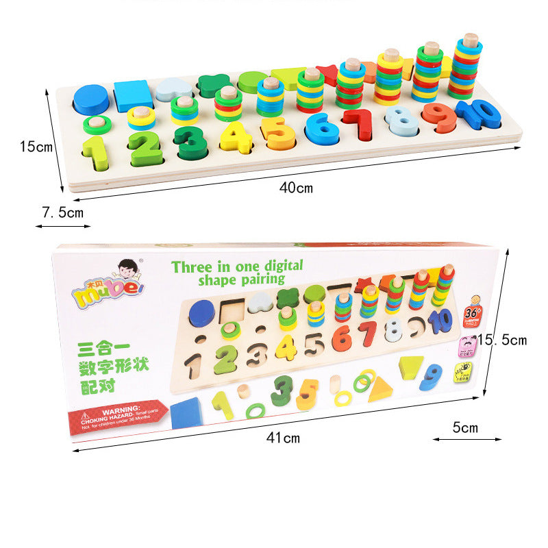 Gomaki Kids Montessori Learning Board Toy