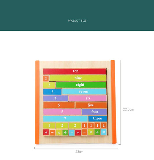 Gomaki Kids Montessori Math Learning Board