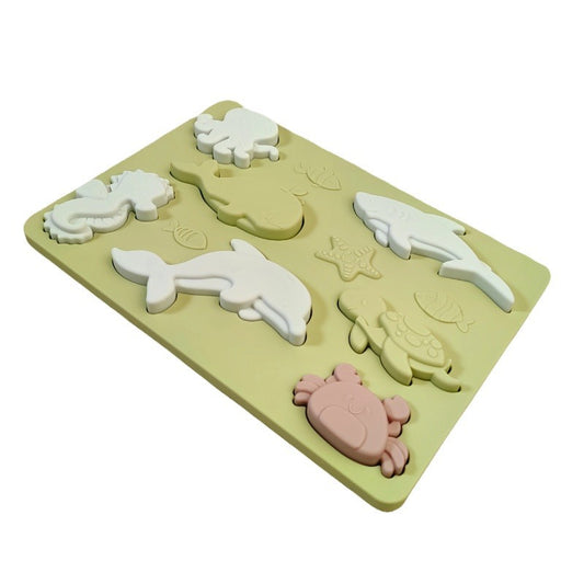 Gomaki Kids Montessori Sea Puzzle Board