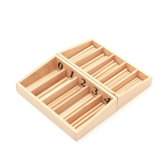 Gomaki Kids Montessori Spindle Box