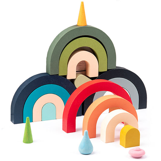 Gomaki Kids Montessori Stacking Arch Set