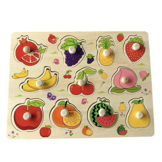 Gomaki Kids Montessori Wooden Shape Puzzle