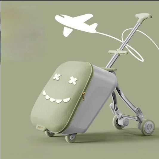 Luggage Children Riding And Boarding Machine Trolley Case Gomaki