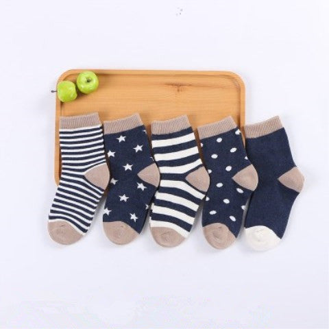 Baby Cotton Socks Set Gomaki