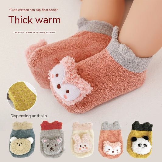 Baby Winter Anti Slip Socks Gomaki