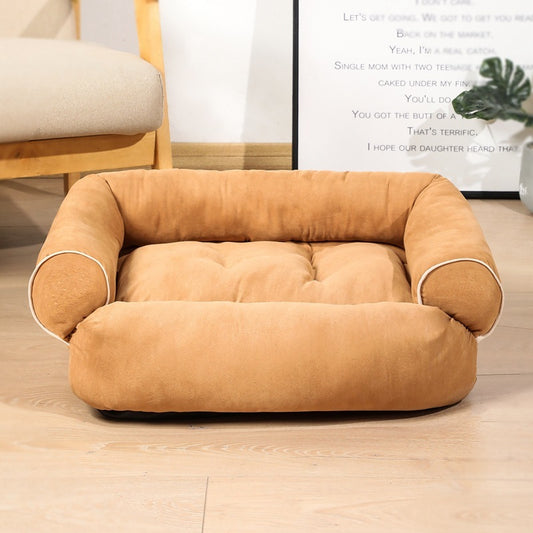 Luxury Plush Pet Sofa Bed Gomaki Shop