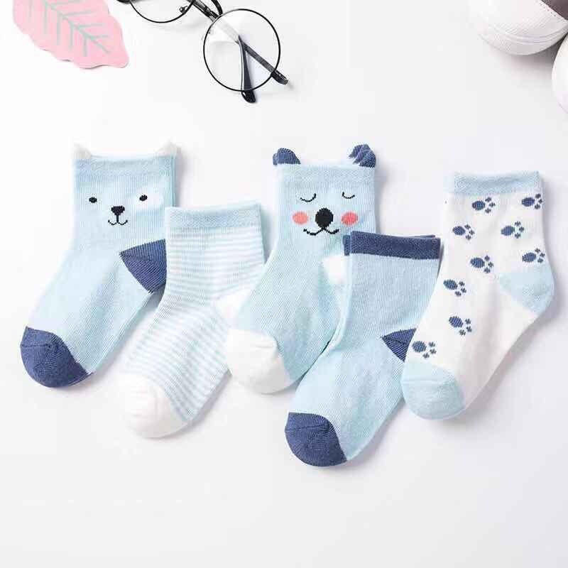 Baby Cotton Socks Set Gomaki