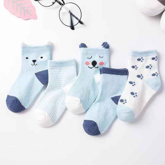 Baby Cotton Socks Set Gomaki