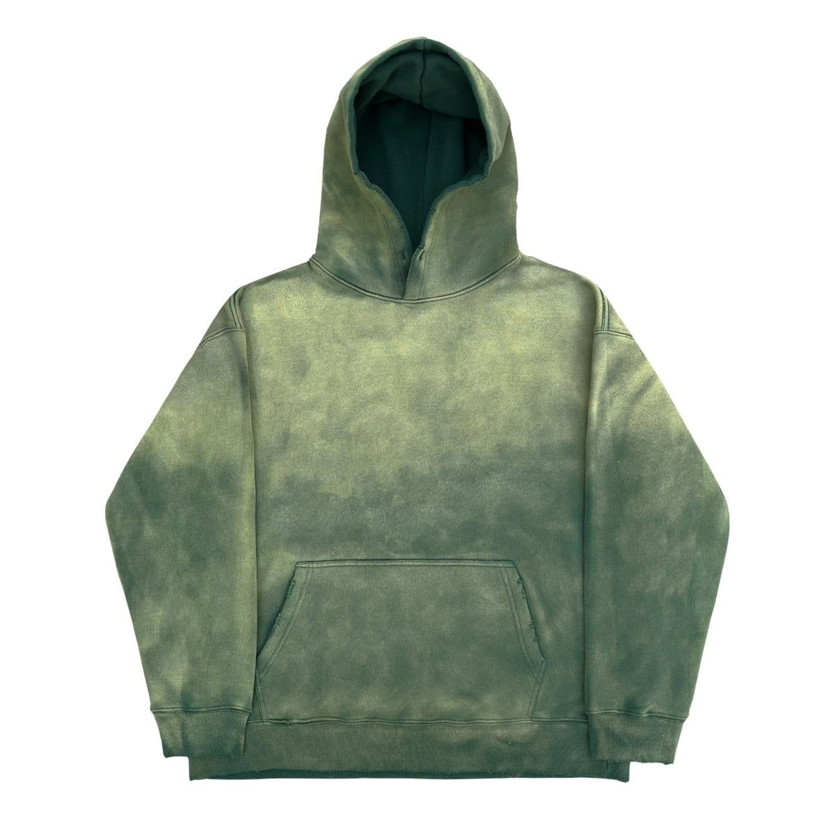 Unisex Washed Green Oversized Hoodie Gomaki