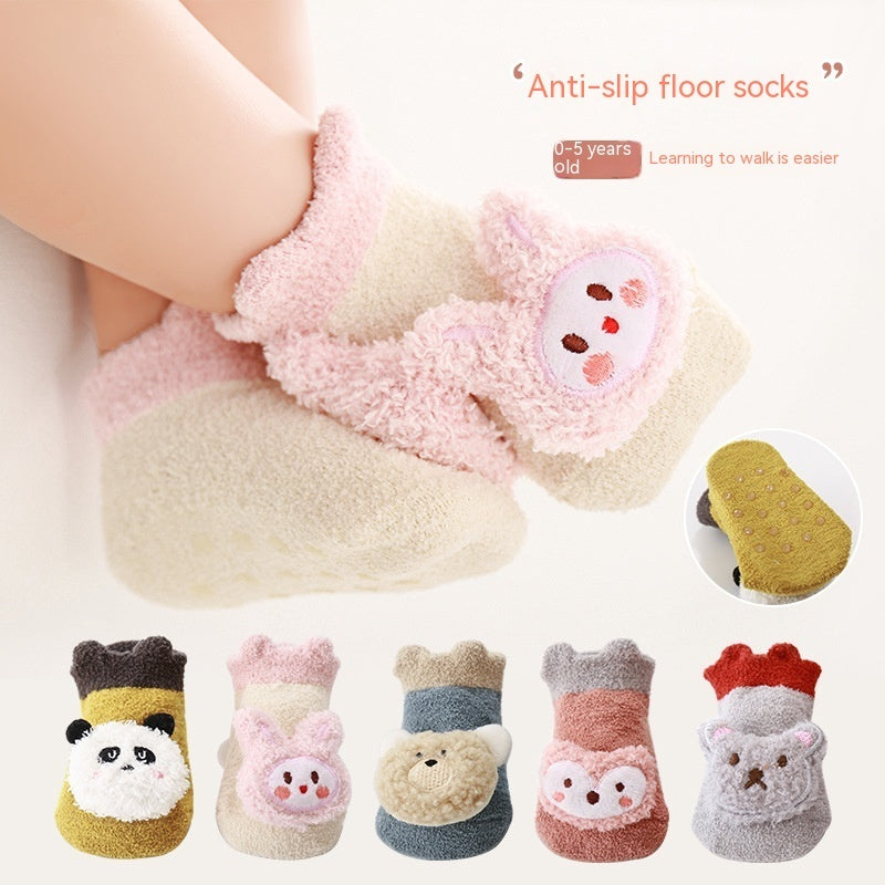 Baby Winter Anti Slip Socks Gomaki