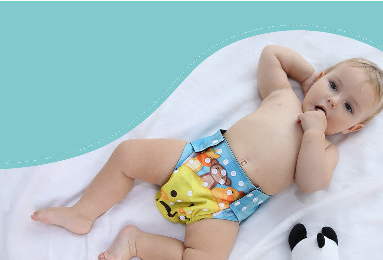 Culottes d'apprentissage pour bébé, couches lavables en coton Gomaki