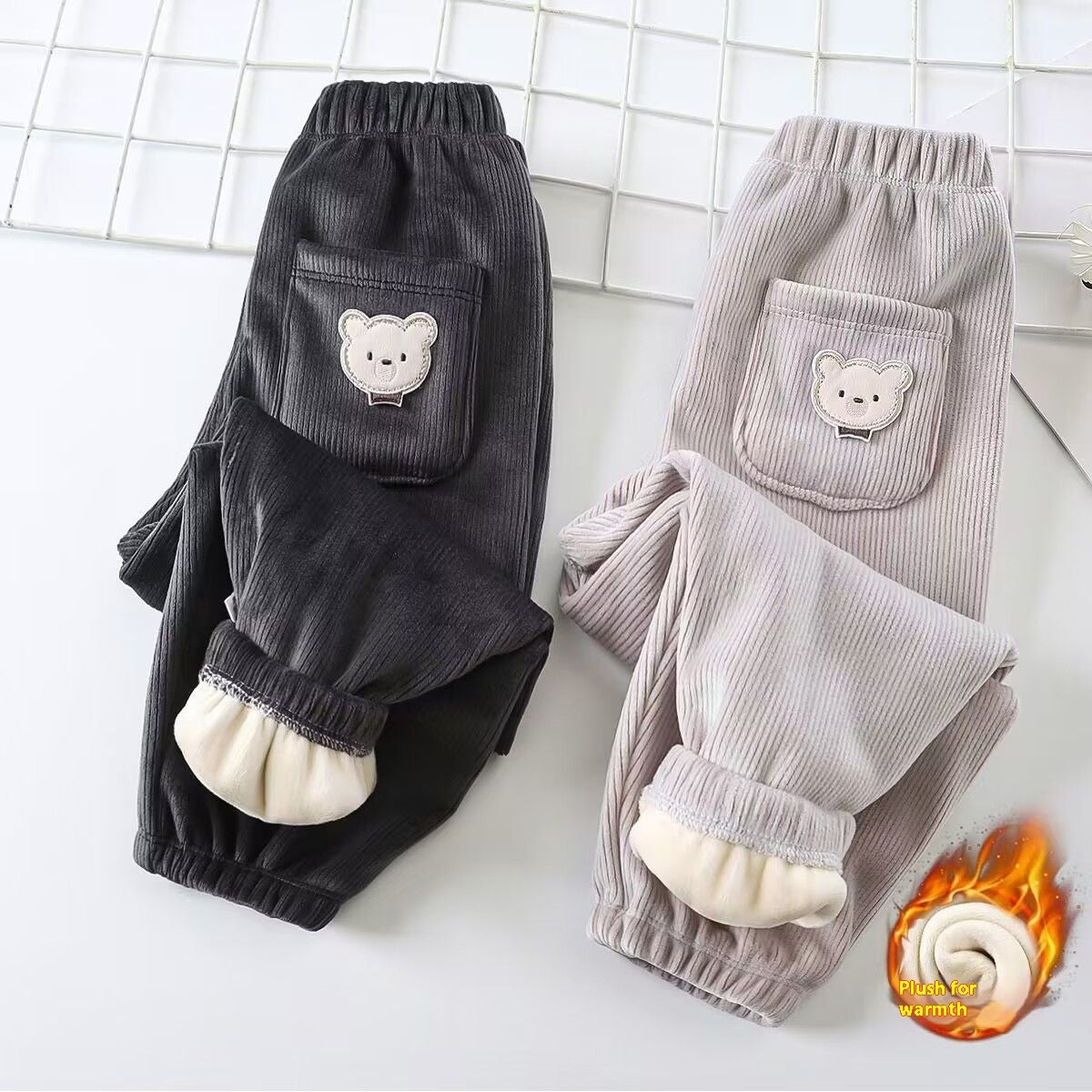 Winter Corduroy Baby Pants Gomaki