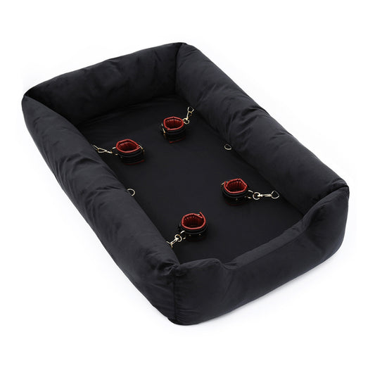 Luxury Leather Pet Car Seat Bed Gomaki Shop