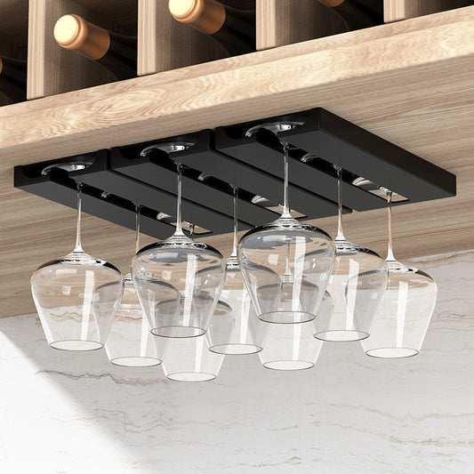 Under Cabinet Wine Glass Rack Gomaki