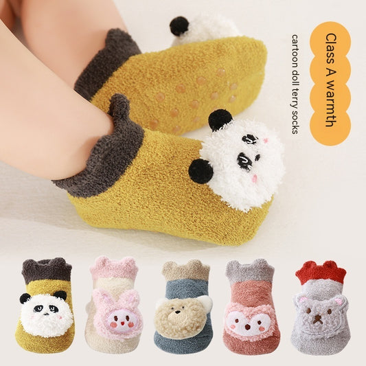 Baby Winter Anti Slip Socks Gomaki