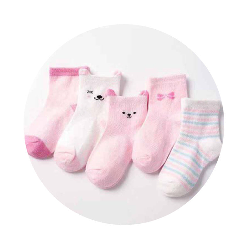 Baby Cotton Socks Set Gomaki