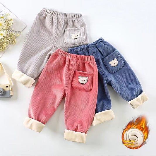 Winter Corduroy Baby Pants Gomaki