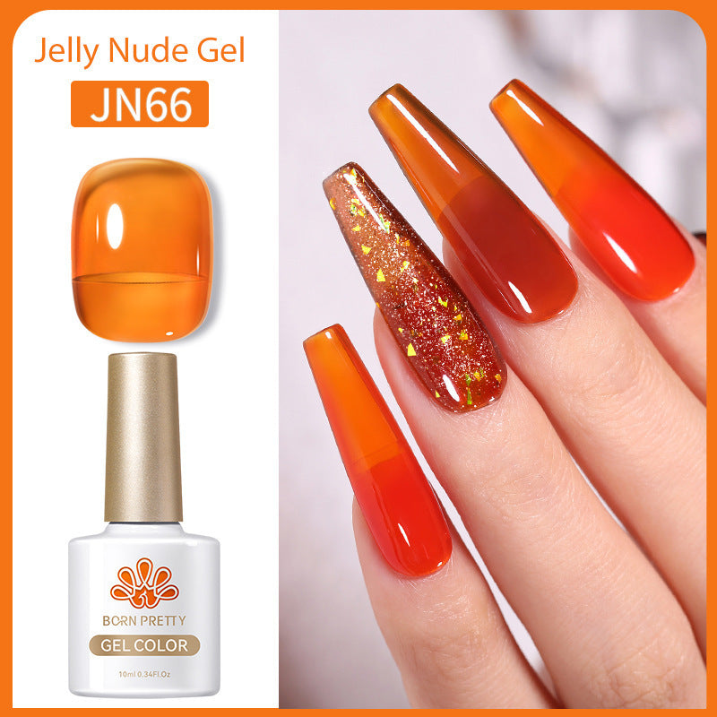 Born Pretty Jelly Nude Gel Nail Polish Gomaki