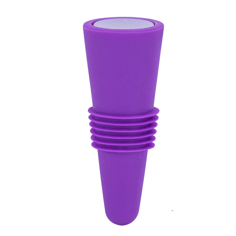 Tappi colorati in silicone per bottiglie di vino Gomaki