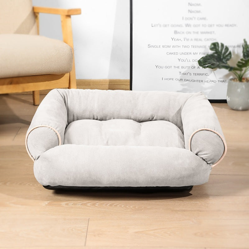Luxury Plush Pet Sofa Bed Gomaki Shop