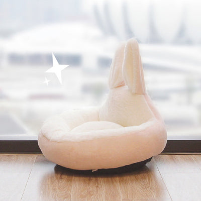 Soft Washable Cat And Small Dog Nest With Cozy Raised Backrest Gomaki