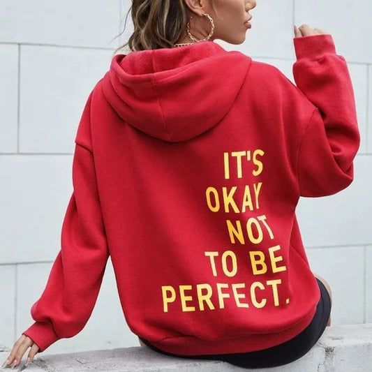Women Oversized Printed Hoodie Gomaki