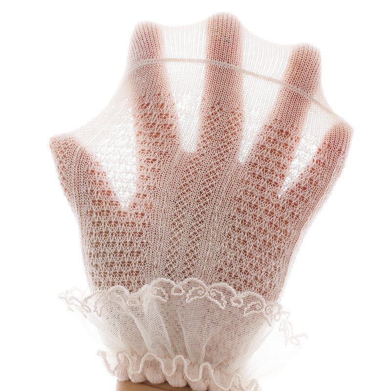 Chaussettes en dentelle pour bébé Gomaki