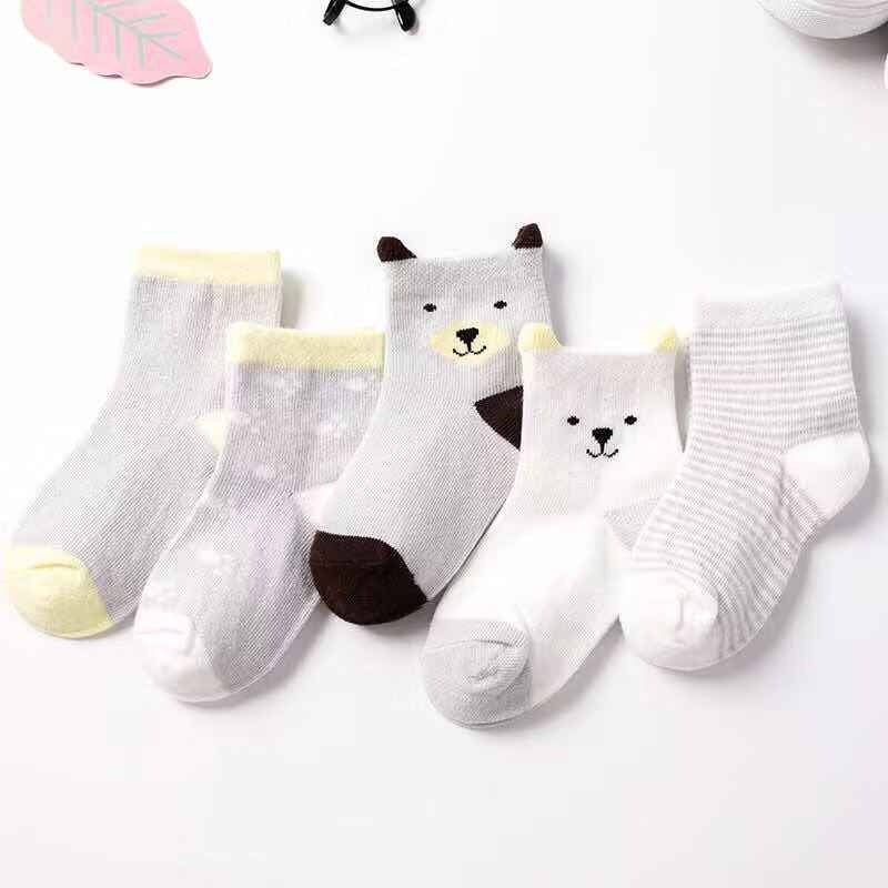 Baby Cotton Socks Set Gomaki