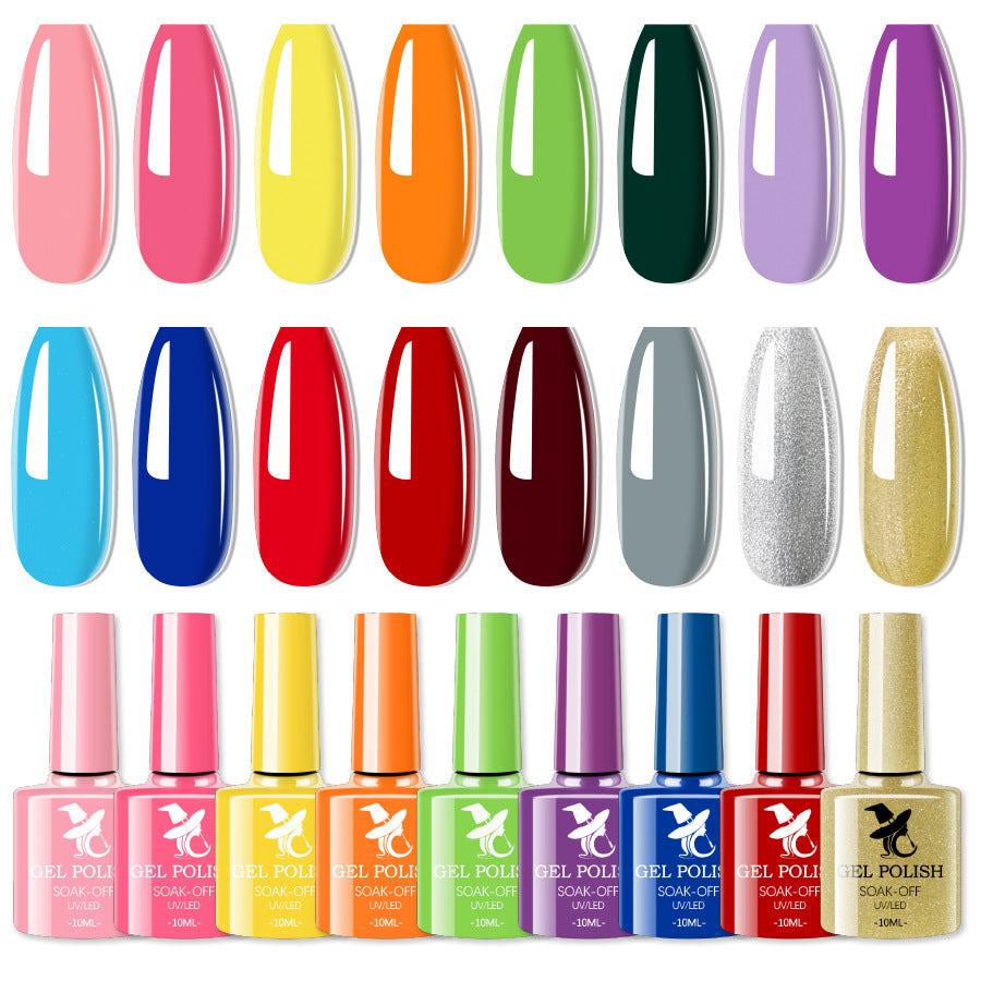 Colorful Gel Nail Polish Set Gomaki