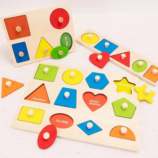 Gomaki Kids Montessori Shape Puzzle Toy