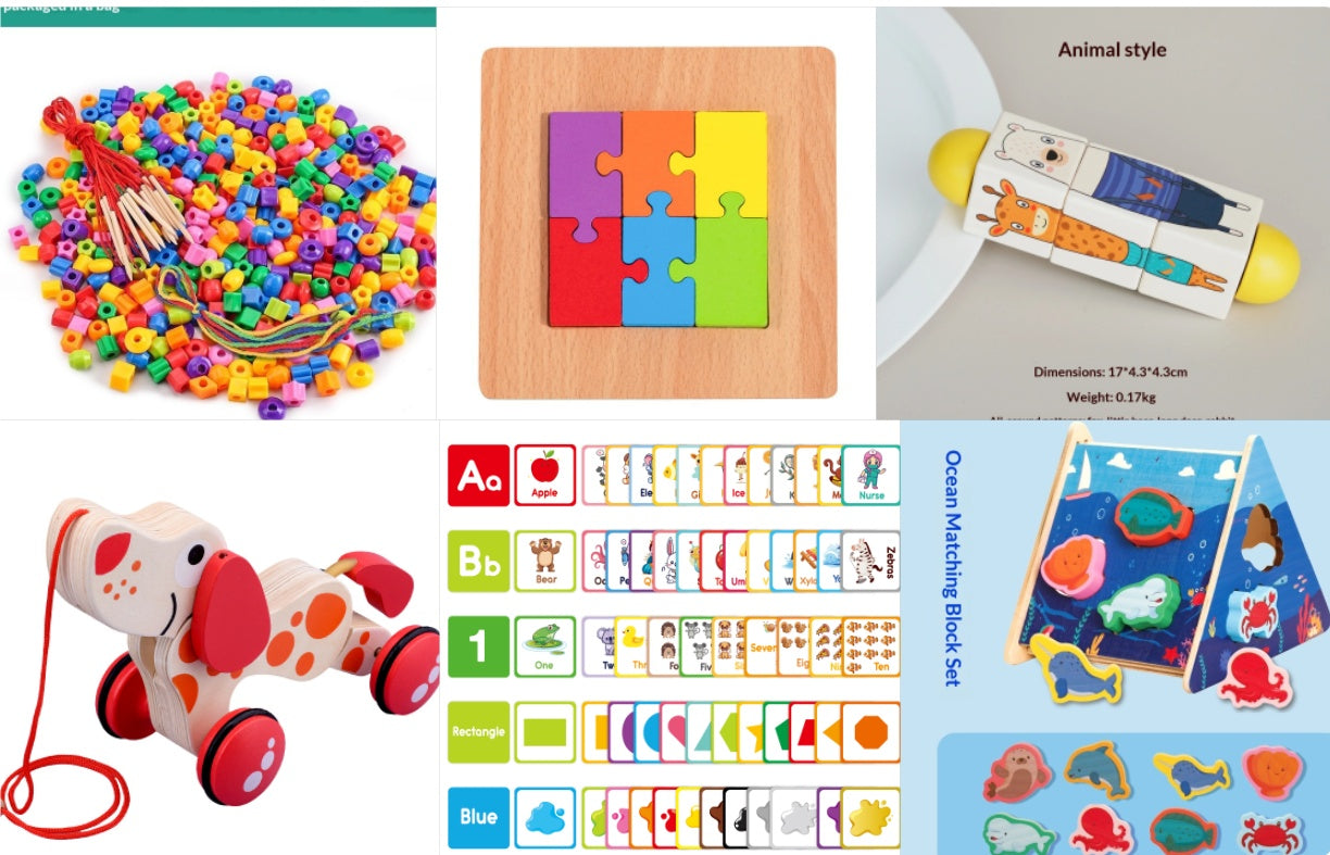 Gomaki Kids Montessori Wooden educational Toy